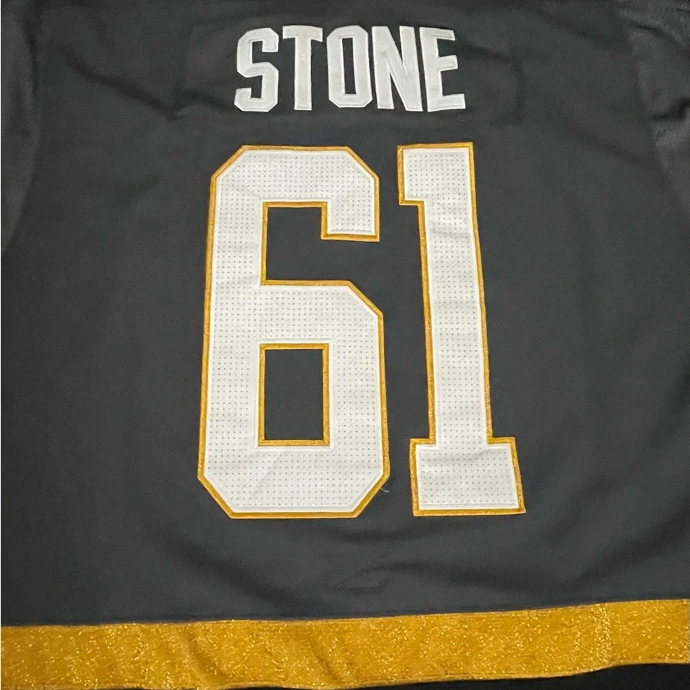 Vegas Golden Knights Mark Stone Jersey Sz Large #61 Climalite Captain - Picture 7 of 9